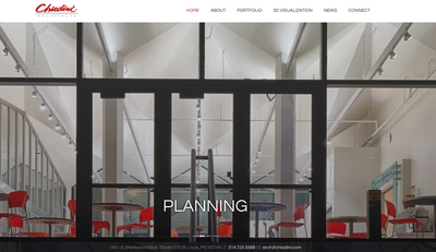 CHIODINI ARCHITECTS WEBSITE